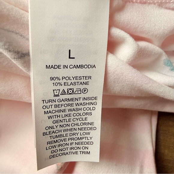 Kate Spade New York NWT Pajama Set Cocktail Party Print Lounge Sleepwear Large - Picture 8 of 11